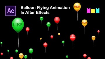 Balloon Flying Animation in After Effects I After Effects Tutorial