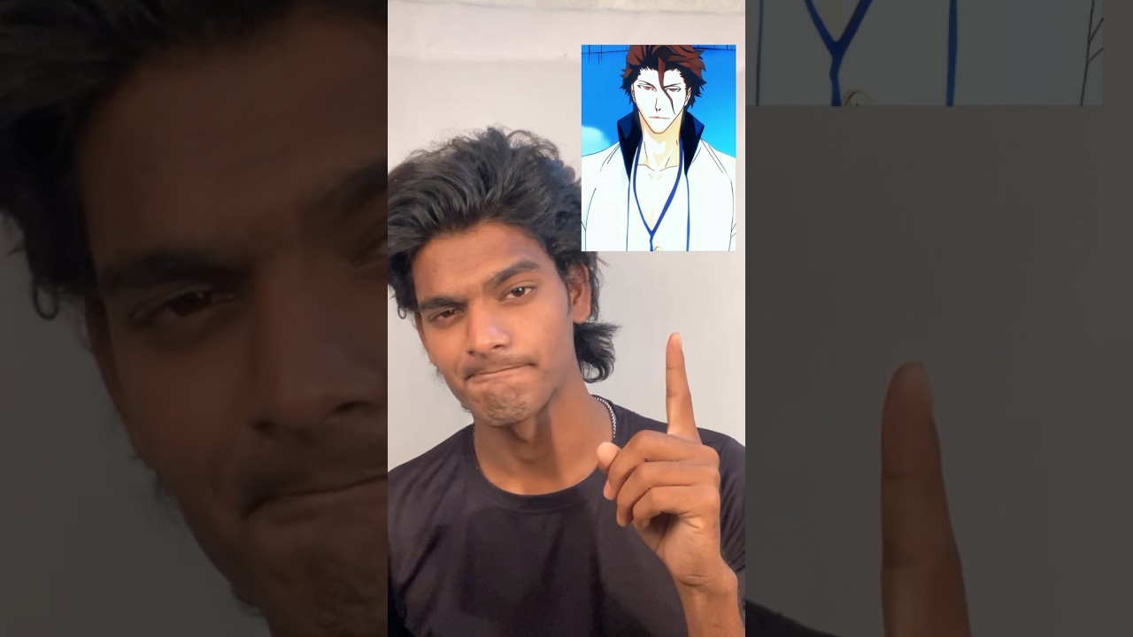 Aizen Hair Style Tutorial 💀