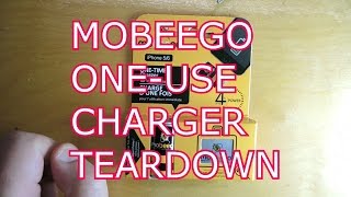 mobeego One-use Iphone Charger Teardown