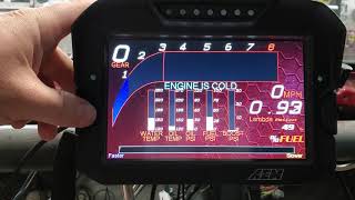 Road Racing Supra Demo of AEM CD7L, AEM VDM, AEM Infinity