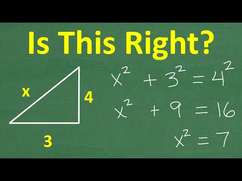 Grade my math solution – is it right? Geometry, Algebra and Triangles!