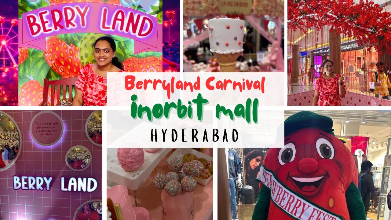 Strawberry Carnival Hyderabad 2026 | Inorbit Mall | Berry Land | Food Fest | Desserts | DIY | Music