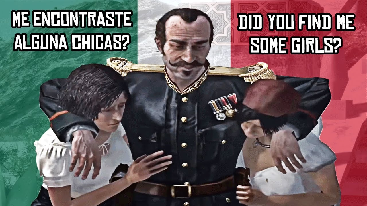 RDR1 Translated - Mexican Lines are Pathetic!! 💀😂 (ft- Captain Allende)
