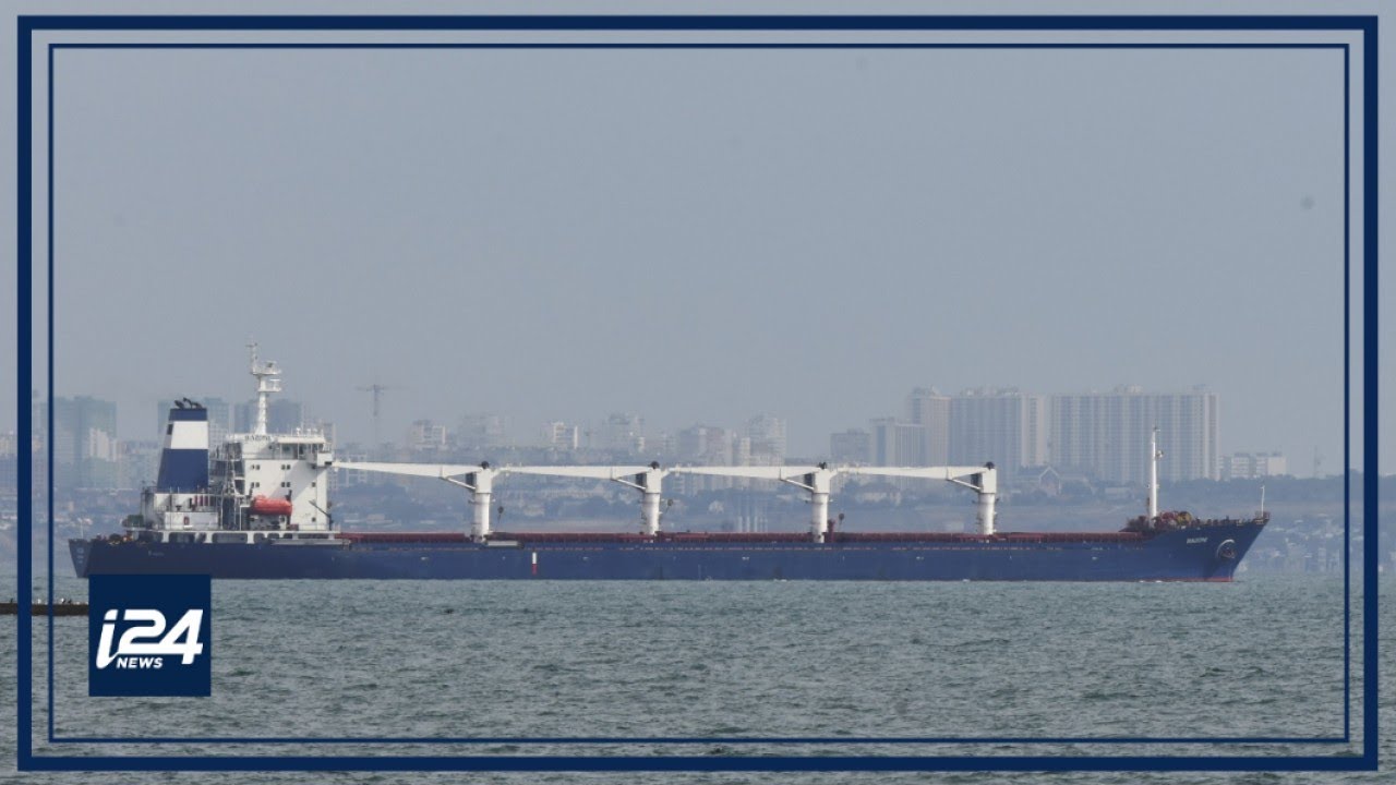 First Ukrainian ship with grain leaves for Lebanon