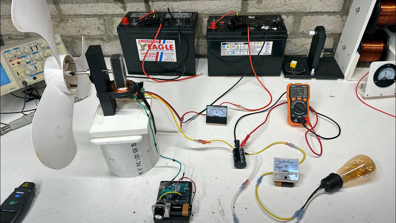 Simple but strong beginner pulse motor part 2 load