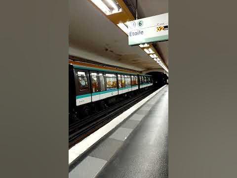 MP89CC ligne 6 - Montparnasse Bienvenüe - YouTube