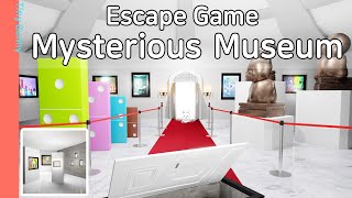 Escape Game Mysterious Museum Walkthrough (Hiboshi Panda Studio) | 脱出ゲーム 不思議な美術館
