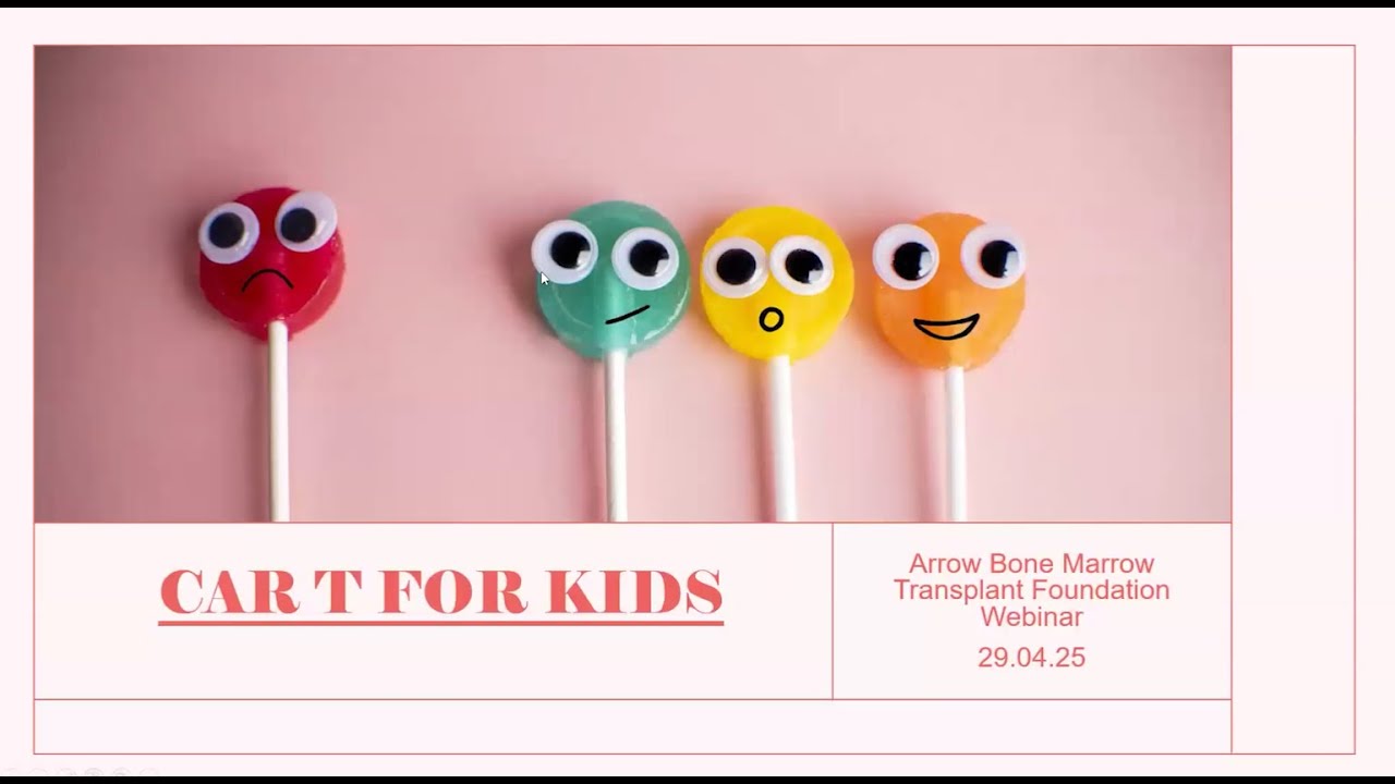 Transplant Talk LIVE Season 2 Ep  4 CAR T Late and Long term effects paediatric