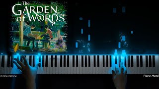 The Garden of Words //A Rainy Morning - piano cover