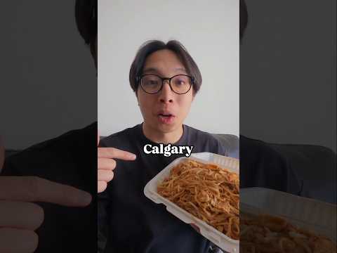 I'm Trying The Thai Express Pad Thai In Calgary Alberta