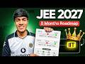 JEE 2027 in 8 Months 😳 | From Zero to 99%ile Strategy | JEE Comeback Plan 🚀