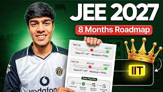 JEE 2027 in 8 Months 😳 | From Zero to 99%ile Strategy | JEE Comeback Plan 🚀