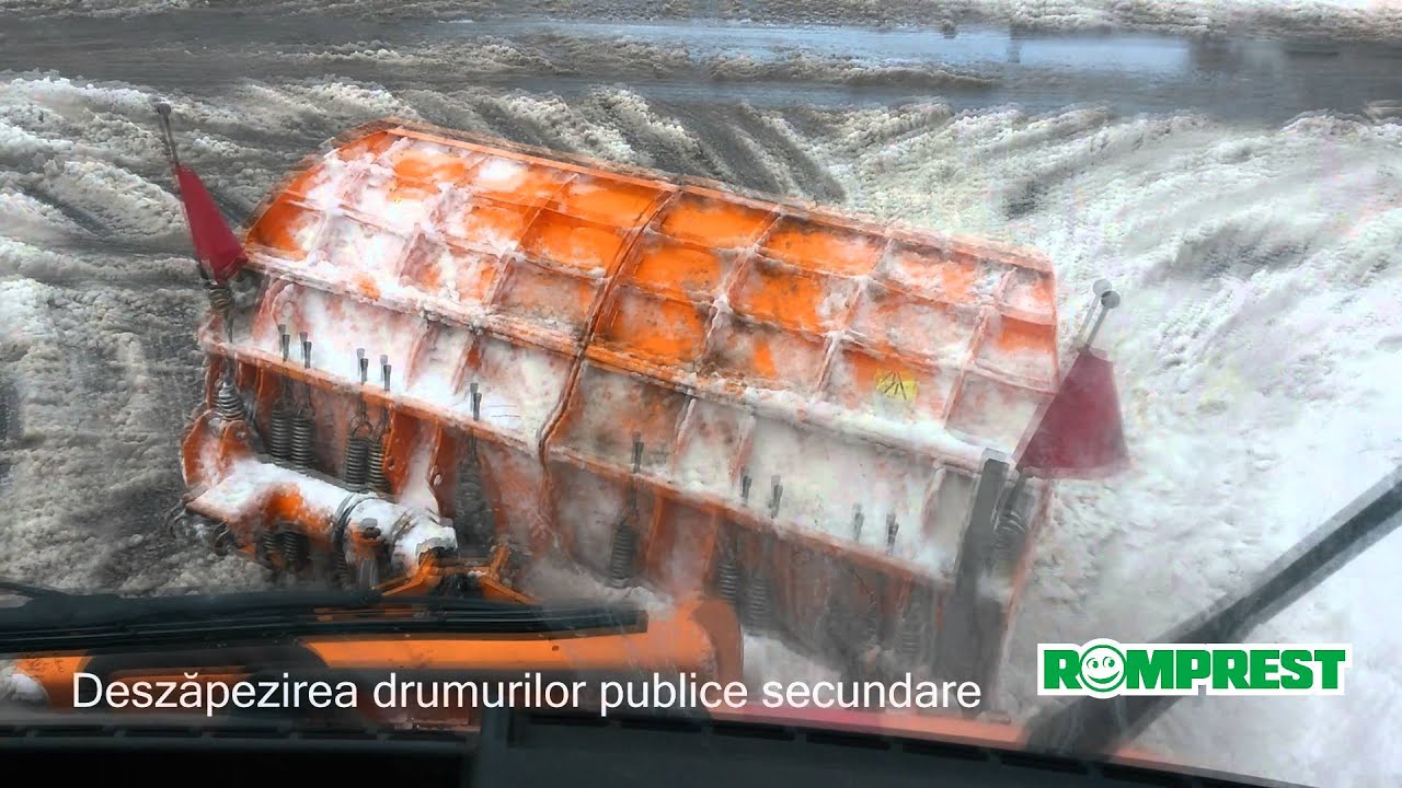 Romprest Actiune Deszapezire Iarna 2016