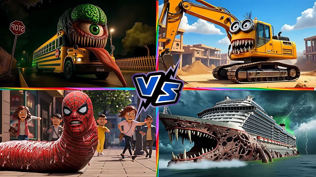 Lightning Mcqueen Eater Spider Cars in Tiles Hop EDM Rush🎶