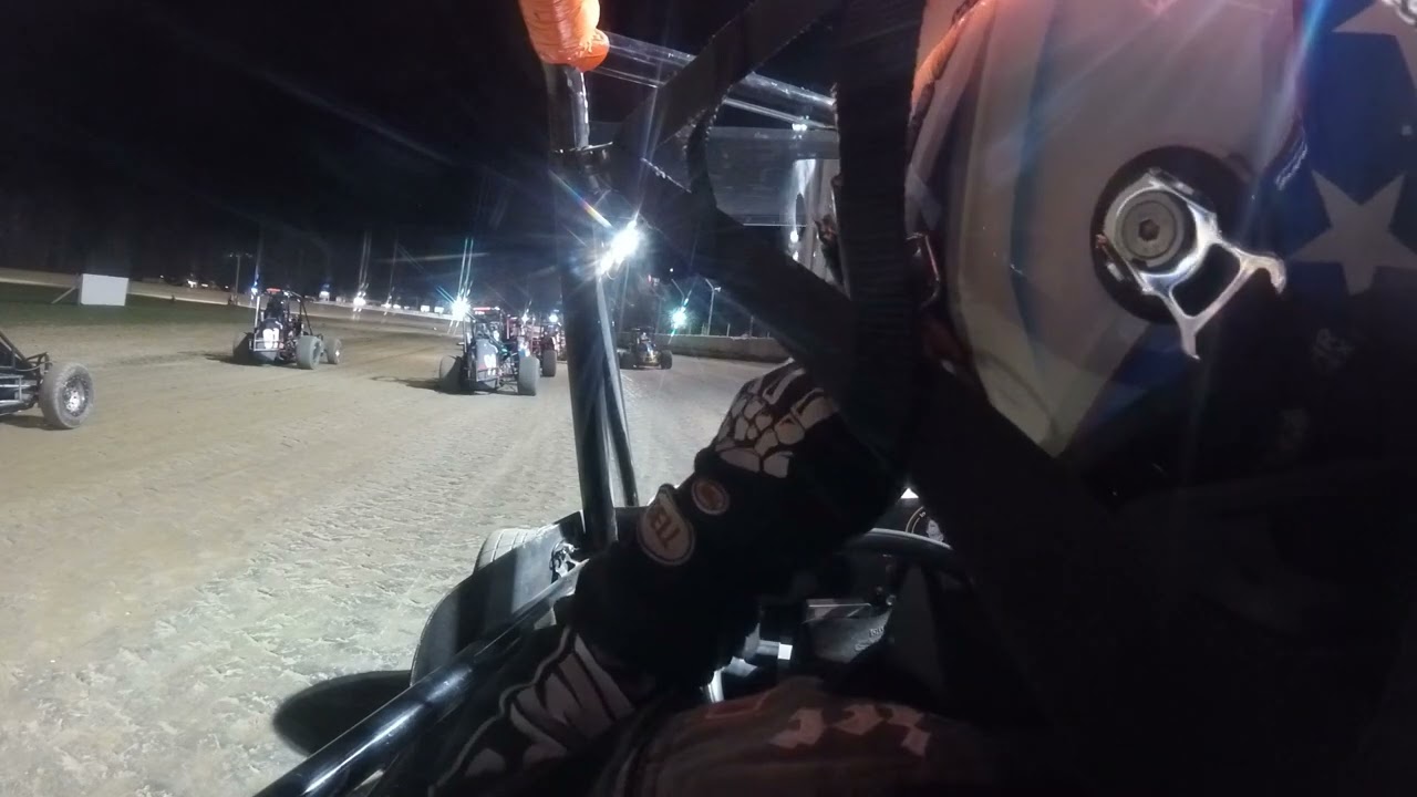 Oz Thunder #18 USSA Kenyon Midget Feature Race @Montpelier Motor Speedway 4/24/2022
