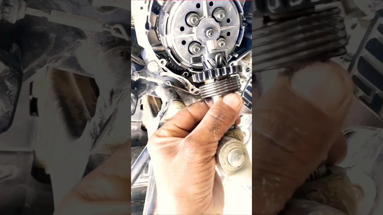 Yamaha YBR Kick Shaft Removal Trick 