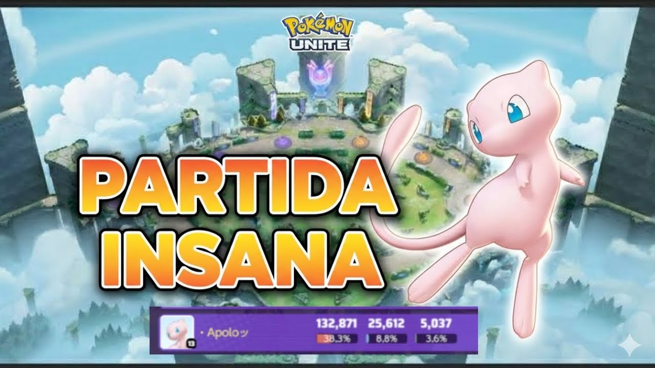 Gameplay Mew | Pokémon Unite