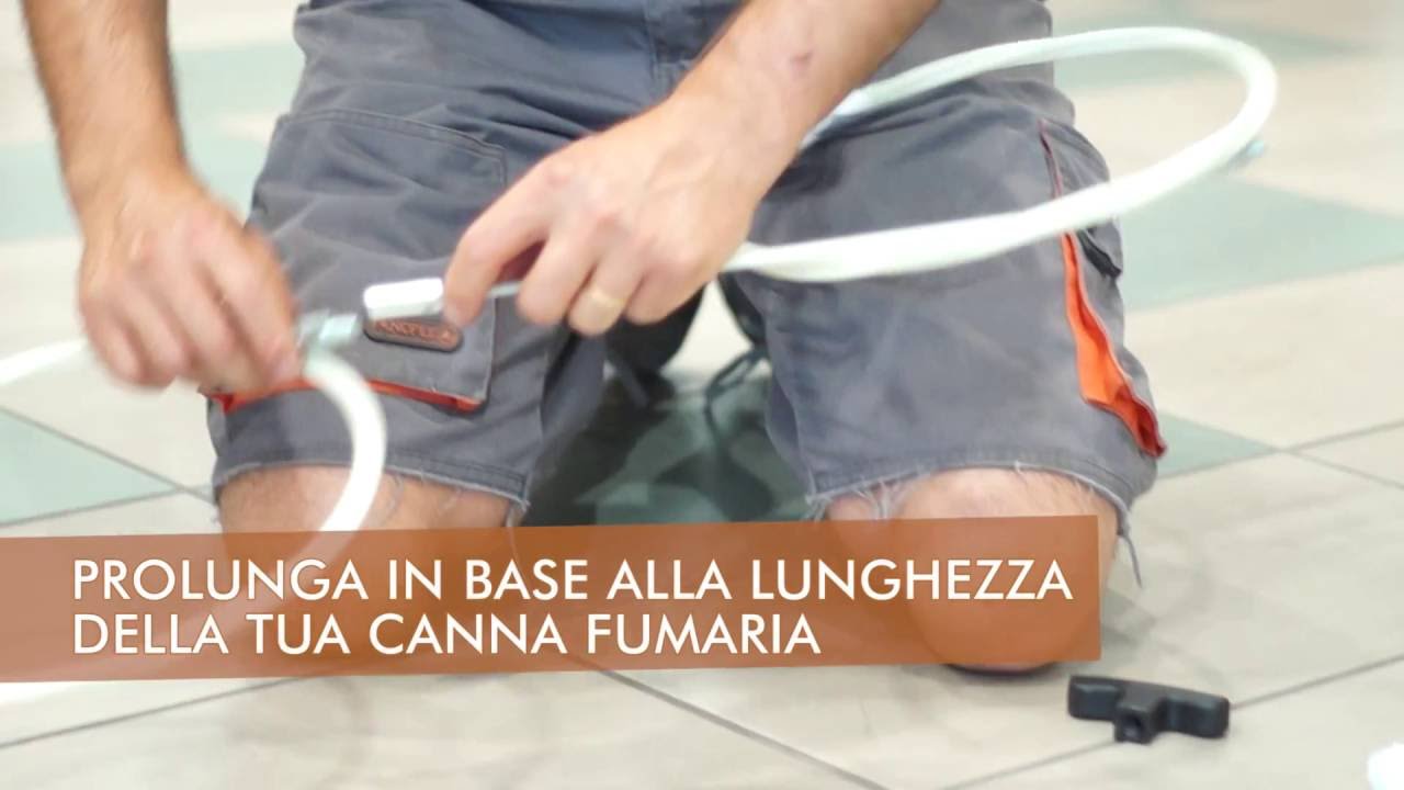 Come utilizzare il kit spazzacamino per la pulizia di canne fumarie di