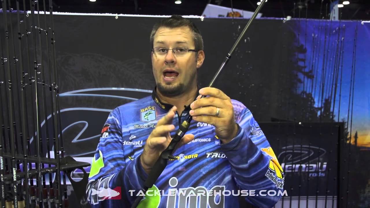 New Denali Jadewood J2 Series Rods with Michael Murphy ICAST 2014