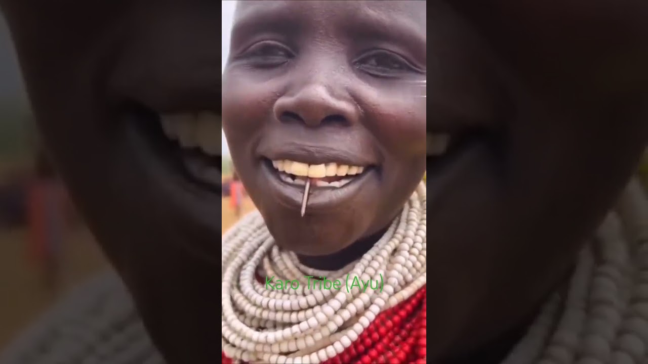 Karo /Kara Tribes , at Shore of kara River , Omo Valley , Ethiopia 🇪🇹 