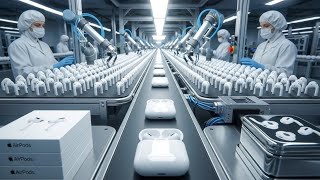 Inside the Apple AirPods Processing Factory – How Mini Components Become Million-Dollar Earbuds.