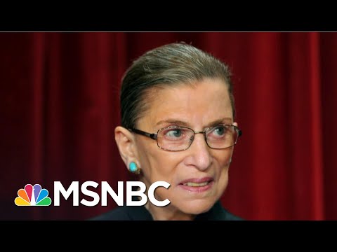 Remembering Ruth Bader Ginsburg As A Trailblazer And Cultural Icon | Andrea Mitchell | MSNBC