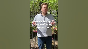 How is Design a Type of Value Proposition? #designer #designthinking #designthinkingapproach #money