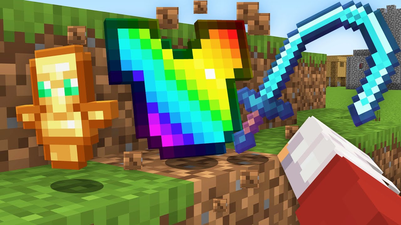 MINECRAFT MAS OS DROPS SÃO MODIFICADOS