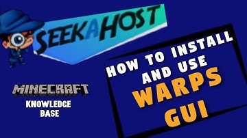 How to Install and Use Essentials Warp GUI Plugin Minecraft Java Edition
