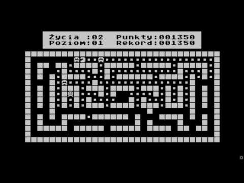 ATARI 8BIT Zjadacz LIKE PAC MAN PACMAN ELEMENTS 600 ATARI 8BIT XL XE 400 600 800 1200