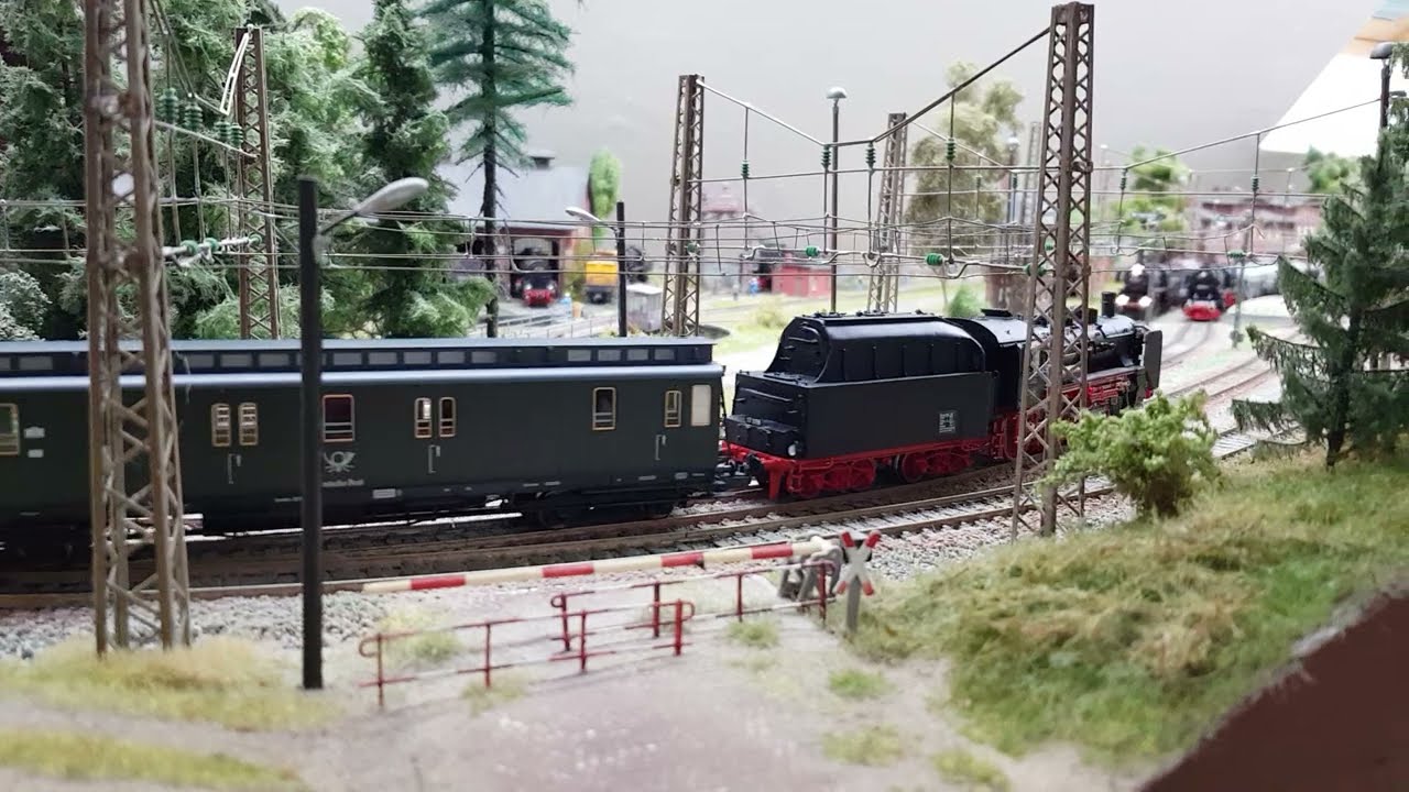 Anlage Wittenburg in H0, Fahrtag zu Weihnachten 2024.