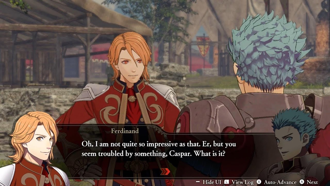 ALL Ferdinand Supports Fire Emblem Warriors Three Hopes 4K YouTube