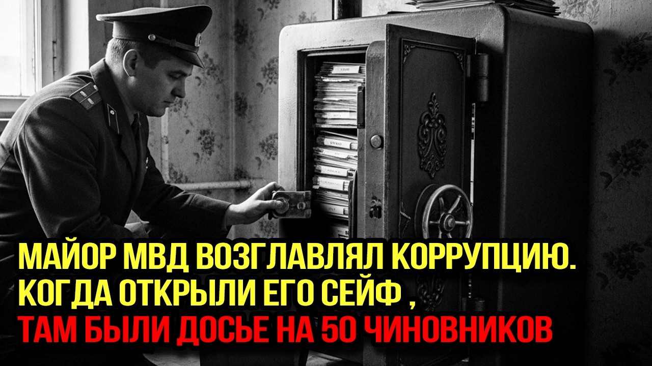 Он 20 лет собирал компромат на власть.Тихий майор МВД играл против системы.