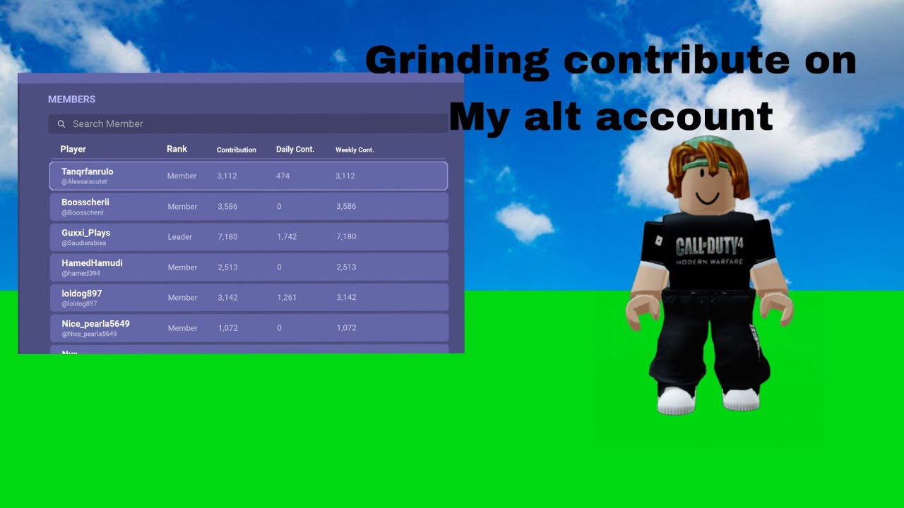 Get contribute on my alt account - YouTube