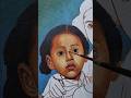 potrait painting #art #oilpainting #oiloncanvas #potrait #shorts
