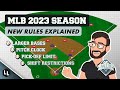 What are the new mlb rule changes in 2023