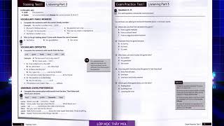 A2 KEY FOR SCHOOLS TRAINER TEST 1 PART 3