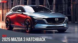 Редизайн! Mazda 3 хэтчбек 2025 года — восхищает своей ловкостью и грацией!