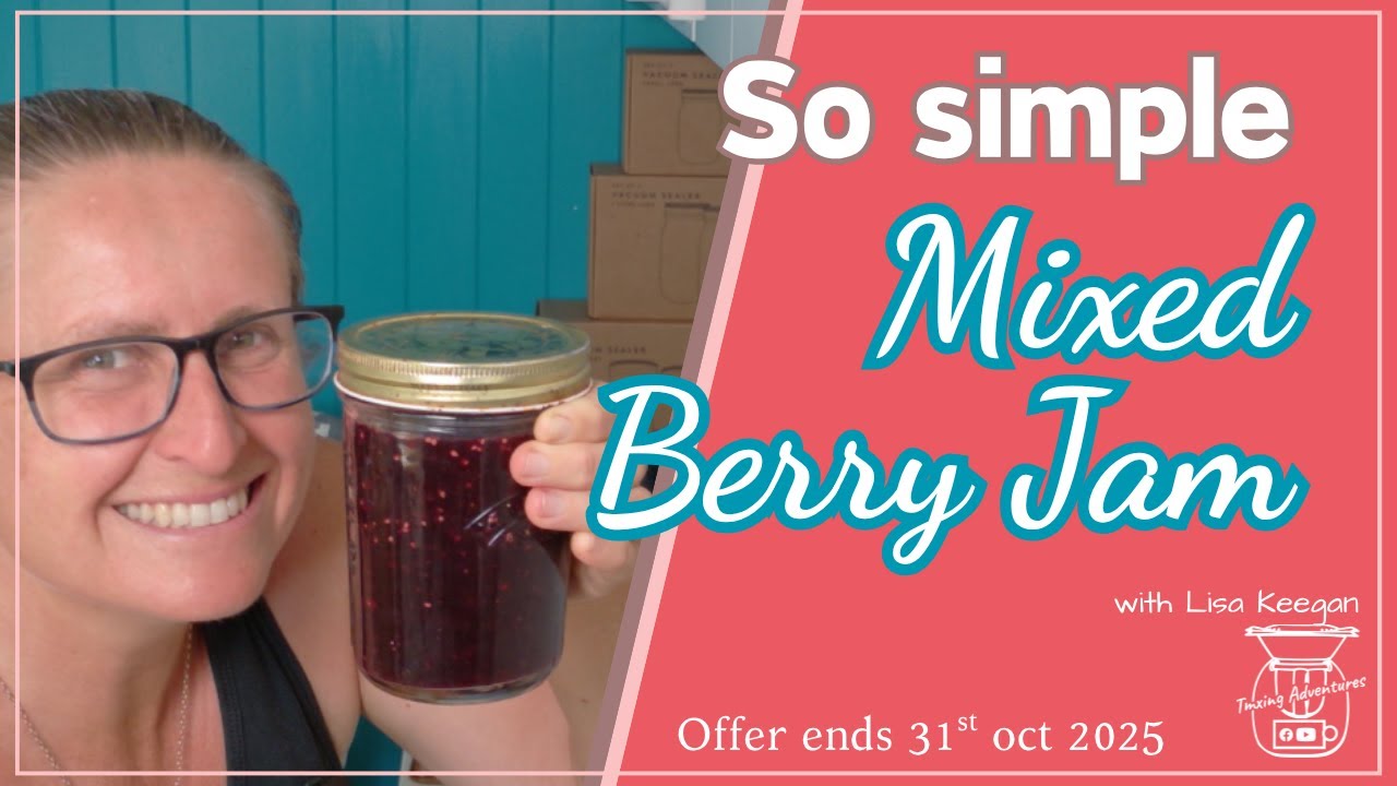 Варенье из шелковицы легко приготовить по рецепту джема из смешанных ягод от Cookidoo