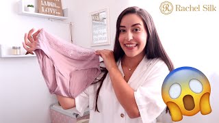 MY FIRST SILK UNDERWEAR (Rachel Silk Review HAUL)