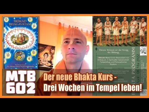 New Drei Wochen im Tempel leben - neuer Bhakta-Kurs startet bald! (feat. Munindra Gana Dasa) | MTB #602