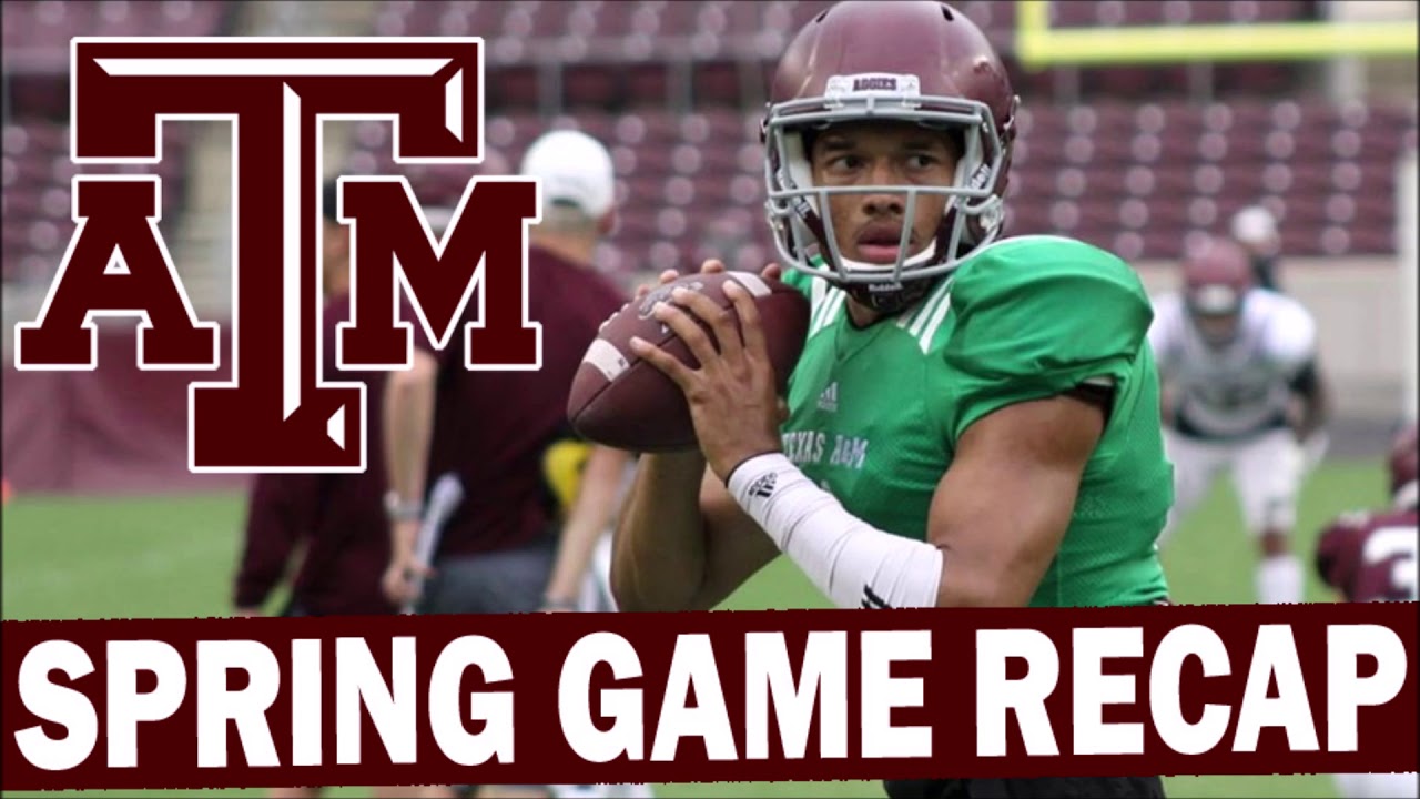 texas-a-m-spring-football-game-recap-thoughts-on-2019-youtube