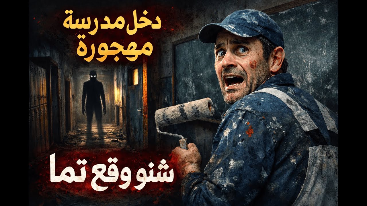صباغ دخل مدرسة مهجورة... ووقع لي مايمكنش تخيلوا