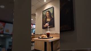 The Amazing Secret of the Mona Lisa! 😍🖼️ #viral #funny #gift