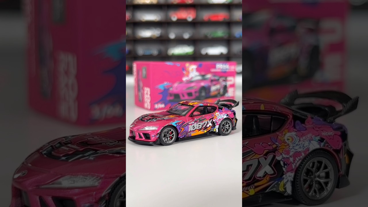 POP Race Toyota GR Supra 1087X Lion Dance 🔥 | Stunning JDM