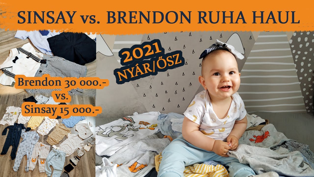 SINSAY vs. BRENDON BABA RUHA HAUL - 15000Ft vs 30000Ft MIRE ELÉG?  /2021 nyár-ősz/