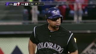 COL@PHI: Rosario plates Dickerson with a double