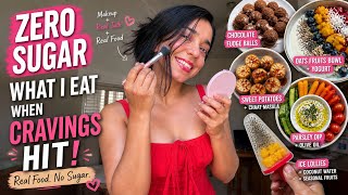 zero sugar cravings hacks that actually work 🍓 what i eat when i craved sugar (healthy + realistic)
