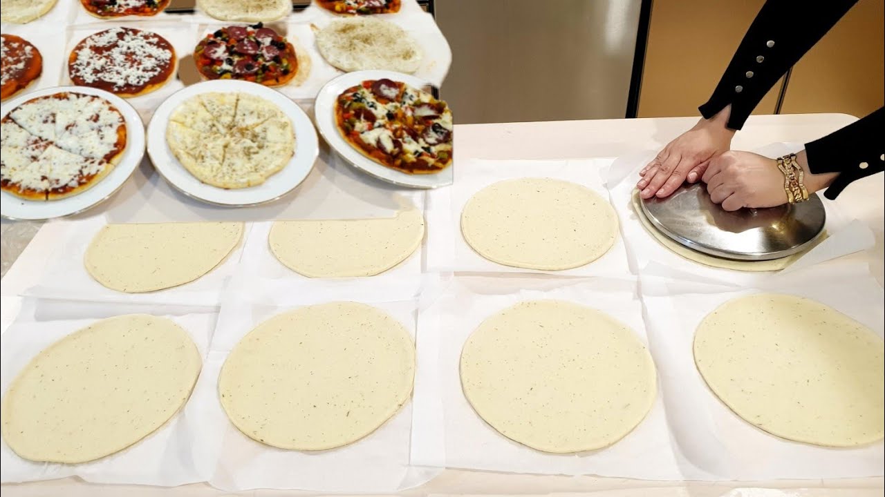 هاذي هي العجينة ذهبية سحرية التي يبحث عنها الجميع!!قطنية  هشة بلابيض بلازبدة بلادلك للفطائر وبيتزا