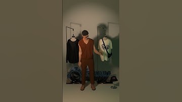 Clo3d Animation: Look checkout  #clo3d #clothingdesigner #clo3dtutorial